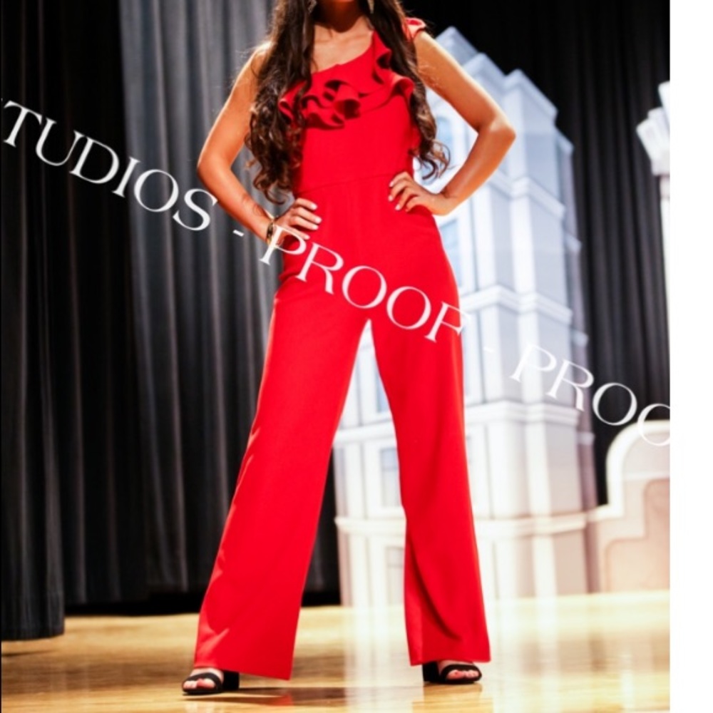 Gianni Bini One Shoulder Jumpsuit